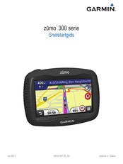 Garmin zumo 300 Series Snelstartgids