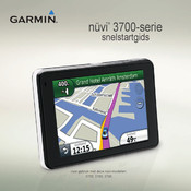 Garmin Nuvi 3700 Series Snelstartgids