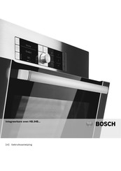 Bosch HB 34B Series Gebruiksaanwijzing