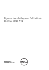 Dell Latitude E6420 ATG Handleiding