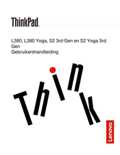 Lenovo ThinkPad S2 3rd Gen Gebruikershandleiding