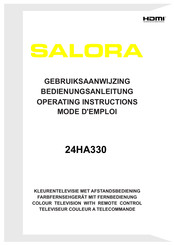 Salora 24HA330 Gebruiksaanwijzing