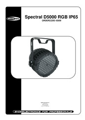 SHOWTEC Spectral D5000 RGB IP65 Handleiding