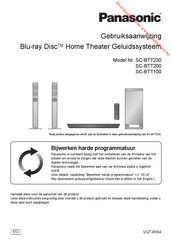 Panasonic SC-BTT200 Gebruiksaanwijzing