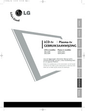 LG 32LC2R Series Gebruiksaanwijzing