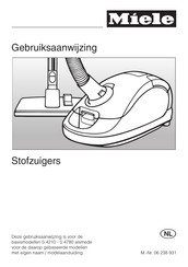 Miele S 4780 Gebruiksaanwijzing