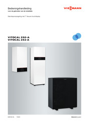 Viessmann VITOCAL 250-A Bedieningshandleiding