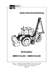 HERDER MBK513LSH Gebruikershandleiding