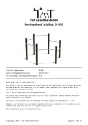 TNT D-691 Montagehandleiding