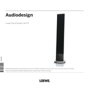 Loewe Stand Speaker Slim ID Gebruiksaanwijzing