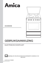 Amica ACE6003B Gebruiksaanwijzing