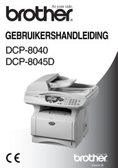 Brother DCP-8045D Gebruikershandleiding