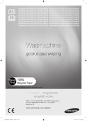 Samsung WF8604AF Series Gebruiksaanwijzing