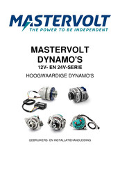 Mastervolt Dynamo Alpha 24/150 IV Gebruikers- En Installatiehandleiding