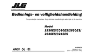 JLG 2646ES Bedienings- En Veiligheidshandleiding