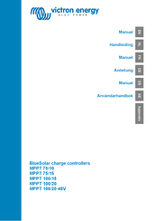 Victron energy BlueSolar MPPT 100/20-48V Handleiding