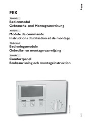 Stiebel Eltron FEK Gebruiks- En Montage-Aanwijzing