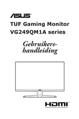 ASus VG249QM1A Series Gebruikershandleiding