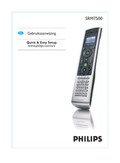 Philips SRM7500 Gebruiksaanwijzing