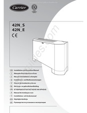 Carrier 42NS20 Montage- En Gebruikshandleiding