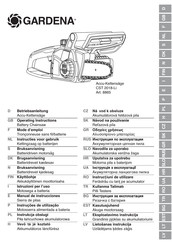 Gardena CST 2018-Li Instructies Voor Gebruik