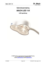 Dr. Mach LED 110 Gebruiksaanwijzing