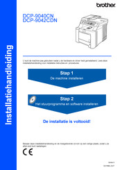 Brother DCP-9040CN Installatiehandleiding