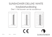 Sunshower DELUXE WHITE Installatiehandleiding