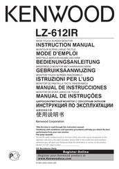 Kenwood LZ-612IR Gebruiksaanwijzing