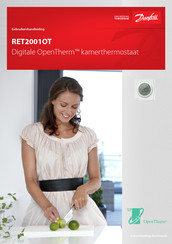 Danfoss OpenTherm RET2001OT Gebruikershandleiding