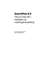 Raymarine SmartPilot X-5 Tiller GP Installatiehandleiding