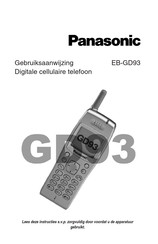 Panasonic EB-GD93 Gebruiksaanwijzing