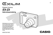 Casio Exilim EX-Z3 Gebruiksaanwijzing