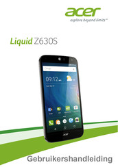 Acer Liquid Z630S Gebruikershandleiding