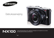 Samsung NX100 Gebruiksaanwijzing