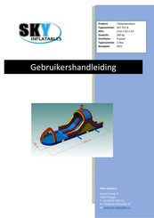 Sky INFLATABLES SKY-701-B Gebruikershandleiding