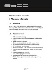 Syco PPOC-4011 Gebruikershandleiding