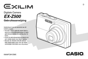 Casio Exilim EX-Z500 Gebruiksaanwijzing