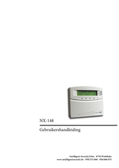 GE NX-148 Gebruikershandleiding