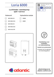 Atlantic Loria 6006 Installatiehandleiding