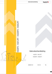 Haulotte HA80JRT Gebruikershandleiding