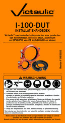 Victaulic I-100-DUT Installatiehandleiding