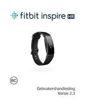 Fitbit inspire HR Gebruikershandleiding