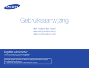 Samsung HMX-F80SP Gebruiksaanwijzing