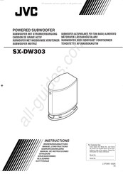JVC SX-DW303 Gebruiksaanwijzing