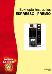 Douwe Egberts ESPRESSO PREMIO Beknopte Handleiding