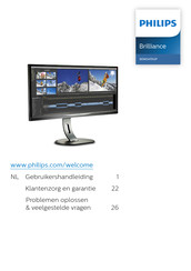 Philips Brilliance BDM3470UP/75 Gebruikershandleiding