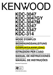 Kenwood KDC-3047GY Gebruiksaanwijzing