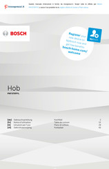 Bosch PKF375FP1E Gebruiksaanwijzing