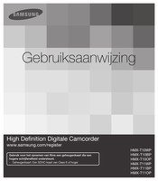 Samsung HMX-T11BP Gebruiksaanwijzing